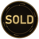 Sold text inside a circular gold and black badge.