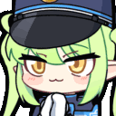 Youtube Officer Bot Emoji de policía de anime con aire engreído para Discord | CommunityOne