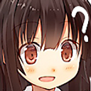 Anime girl with brown hair looking confused with a large white question mark floating near her head.