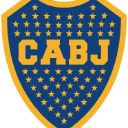 Shield crest with blue background, gold border, gold stars, and the letters CABJ in the center.
