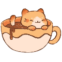 hotchocolatecat Discord sticker from 𓆩༺ 𝑆𝑐ℎ𝑟𝑜𝑛𝑖𝑠𝑘𝑜 ༻𓆪