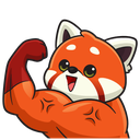 redpandamuscle Discord Emoji | 𓆩༺ 𝑆𝑐ℎ𝑟𝑜𝑛𝑖𝑠𝑘𝑜 ༻𓆪