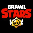 Brawl Stars logo featuring red text above a gold star with a skull and white wings on a black background.