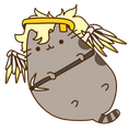 pusheenmercy custom emote - rina & elaria