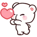 _bear_heart custom emote | Zendaya