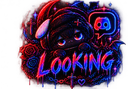 LOOKING_red_blue_gothic Discord Emoji - 𝔡𝔦𝔯𝔱𝔶 𝔪𝔦𝔫𝔵