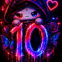 emoji_10 Discord sticker | 𝔡𝔦𝔯𝔱𝔶 𝔪𝔦𝔫𝔵