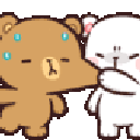 angrybearcheck animated Discord emote - babyghoul