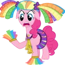 PinkieGala Discord Emoji - Fluttershy and Redheart's Hostel