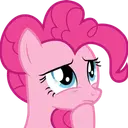 PinkieWorried Discord sticker from Fluttershy and Redheart's Hostel