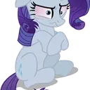 RarityBadDay Discord sticker from Fluttershy and Redheart's Hostel