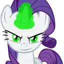 RarityConfident Discord Emoji - Fluttershy and Redheart's Hostel