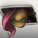 FluttershyDevious Discord sticker from Fluttershy and Redheart's Hostel