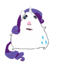 HamsterRarity custom emote | Fluttershy and Redheart's Hostel