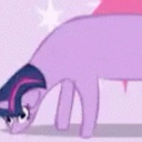 TwilightCow Discord sticker - Fluttershy and Redheart's Hostel