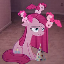 PinkieSelfParty Discord Emoji - Fluttershy and Redheart's Hostel