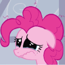 PinkieTearingUp custom emote | Fluttershy and Redheart's Hostel