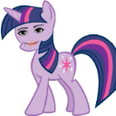TwilightWomanFace custom emote from Fluttershy and Redheart's Hostel