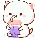 UbeCat animated Discord emote from Darlings