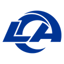 Interlocking blue letters L and A forming a stylized monogram logo.