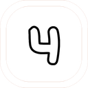 num_4 Discord Emoji from nurse emotes
