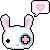 punkbunnyheart animated Discord emote from nurse emotes