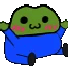 HGclap animated emote from C Judge