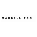 Text reading MARBELL TCG in a bold, black sans-serif font on a white background.