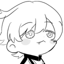 thoughtlesscharles Discord sticker - 𖤐 Waifu Syndicate 𖤐