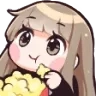 3_pipoca custom emote from Comunidade Shark 🦈