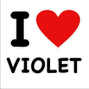 violet Discord sticker - ♱𝘸𝘩𝘢𝘵 𝘢 /blessing♱