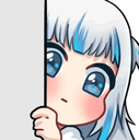 gawrgurapeek custom emote | Comunidade Shark 🦈