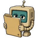 Robot Hiding Discord emoji