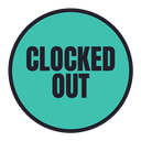 Clocked Out Discord emoji