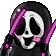 Ghostfaceparty animated GIF emoji | Chaos Crew 🖤