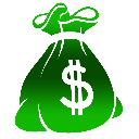 A glowing green silhouette of a figure against a solid black background.