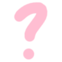 pinkquestionmark Discord sticker | ♱𝘸𝘩𝘢𝘵 𝘢 /blessing♱