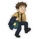Sneaking Out Discord emoji