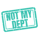Not My Dept Discord emoji