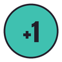 Plus One Discord emoji
