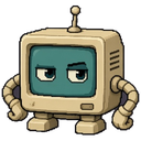 Robot Side Eye Discord emoji