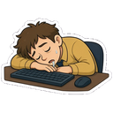 Keyboard Nap Discord emoji