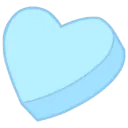 BlueHeart Discord sticker | ˚◞♡ ᴇᴛʜᴇʀᴇᴀʟ ᴀᴄᴀᴅᴇᴍʏ .ᐟ 🎃