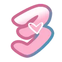 Three_ Discord Emoji | ˚◞♡ ᴇᴛʜᴇʀᴇᴀʟ ᴀᴄᴀᴅᴇᴍʏ .ᐟ 🎃