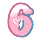 Six_ custom emote from ˚◞♡ ᴇᴛʜᴇʀᴇᴀʟ ᴀᴄᴀᴅᴇᴍʏ .ᐟ 🎃