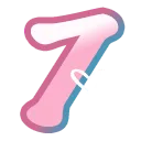 Seven_ Discord Emoji from ˚◞♡ ᴇᴛʜᴇʀᴇᴀʟ ᴀᴄᴀᴅᴇᴍʏ .ᐟ 🎃