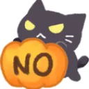 halloweenno custom emote - ˚◞♡ ᴇᴛʜᴇʀᴇᴀʟ ᴀᴄᴀᴅᴇᴍʏ .ᐟ 🎃