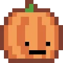 pixelpumpkin Discord sticker | ˚◞♡ ᴇᴛʜᴇʀᴇᴀʟ ᴀᴄᴀᴅᴇᴍʏ .ᐟ 🎃