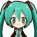 MikuWELCOME animated emote | ˚◞♡ ᴇᴛʜᴇʀᴇᴀʟ ᴀᴄᴀᴅᴇᴍʏ .ᐟ 🎃
