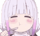 KannaEATING animated GIF emoji | ˚◞♡ ᴇᴛʜᴇʀᴇᴀʟ ᴀᴄᴀᴅᴇᴍʏ .ᐟ 🎃